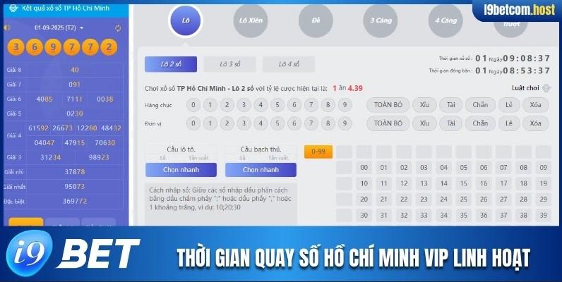 Thời gian quay số linh hoạt hàng ngày